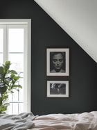 7907 Almost Black Wallpaper by Boråstapeter