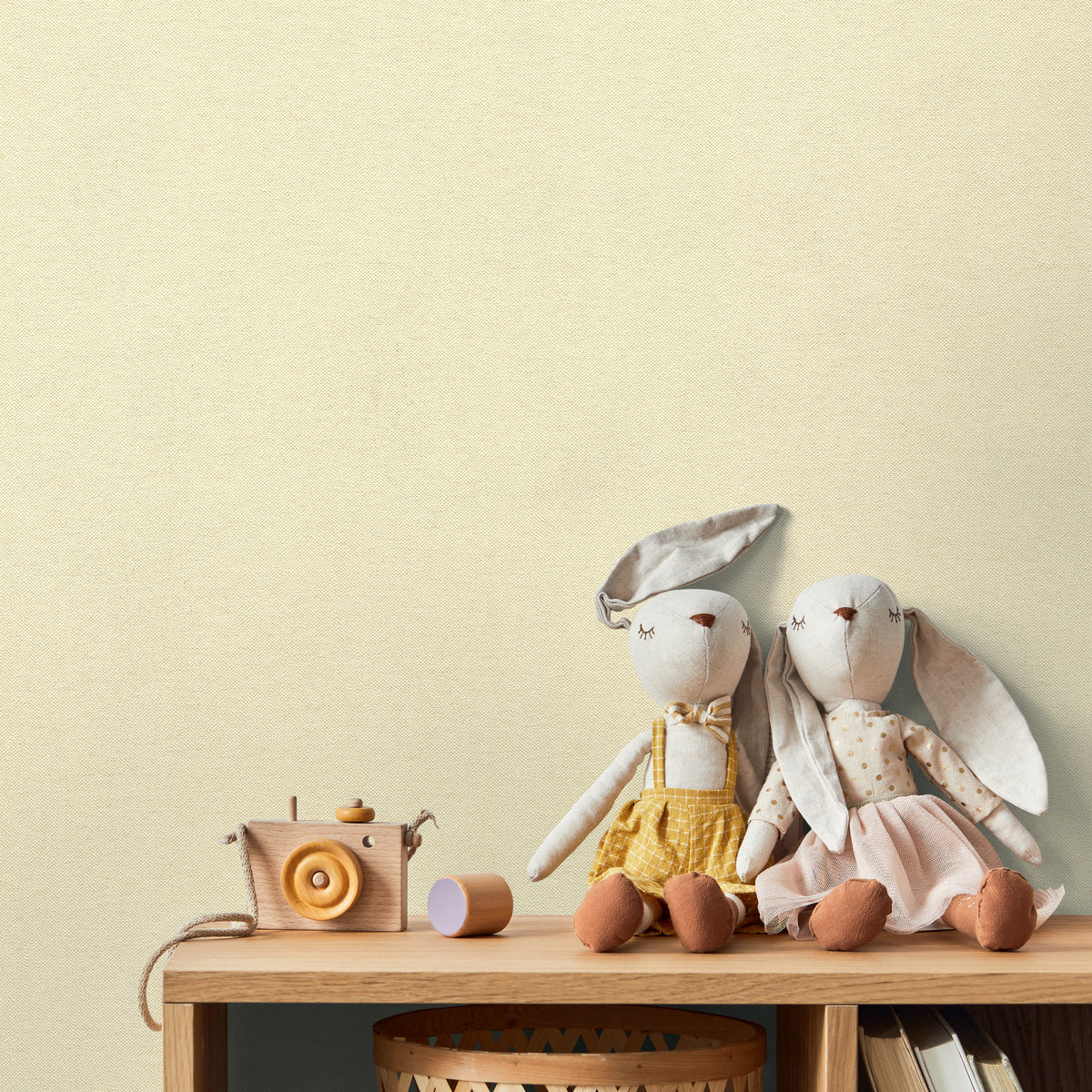 Dot Texture Sage Kids Studio Wallpaper by A S Creation - flat