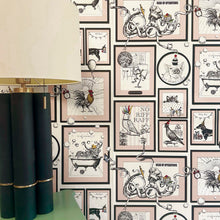 790 Mad House Pink Wallpaper by Belgravia - room