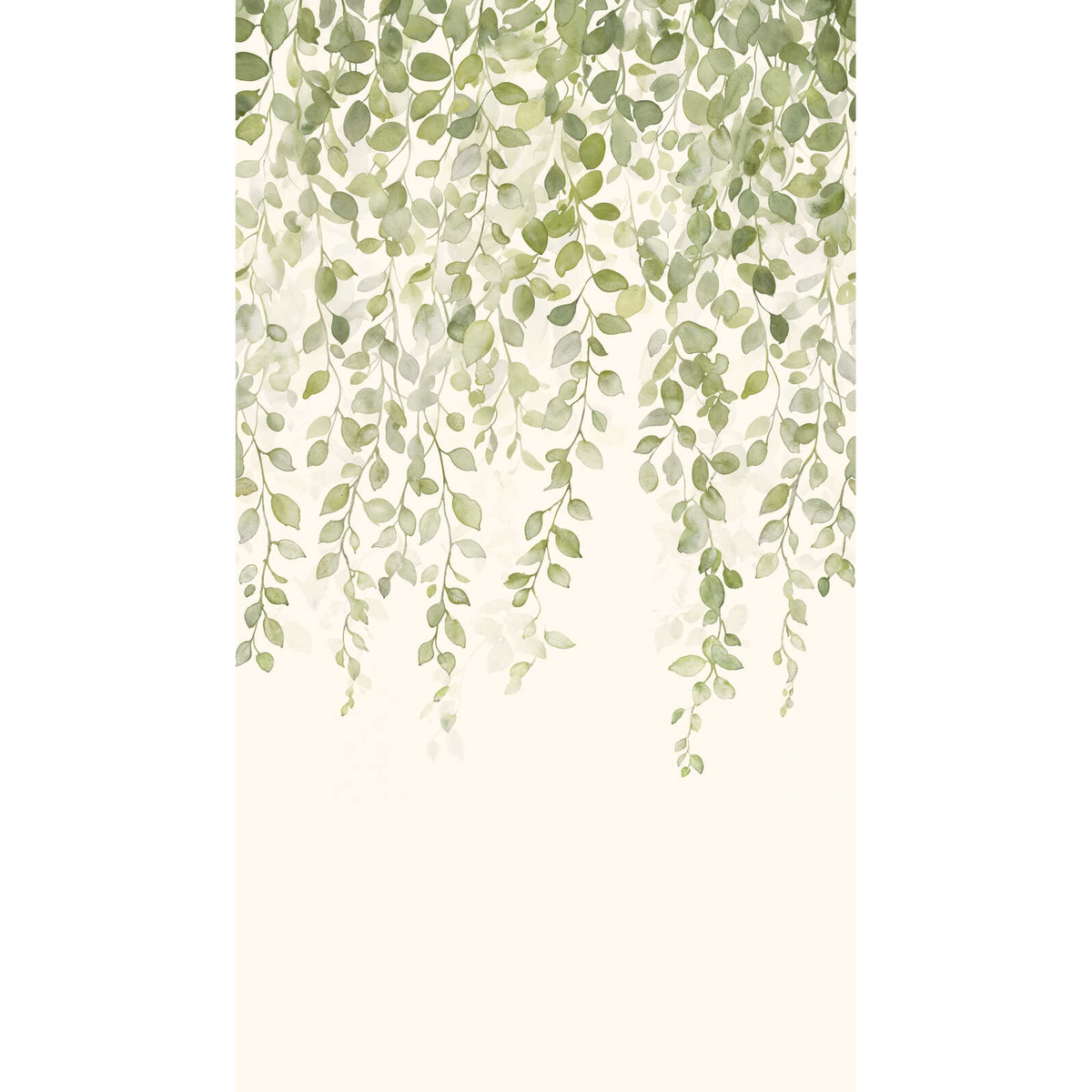 791412 The Wall 4 Green & White Mural by A S Creation