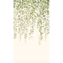 791412 The Wall 4 Green & White Mural by A S Creation