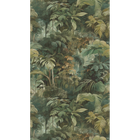 792232 The Wall 4 Cream, Yellow & Green Mural by A S Creation