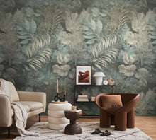 792233 The Wall 4 Blue, Cream & Grey Mural by A S Creation