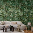 792234 The Wall 4 Grey, Green & Black Mural by A S Creation