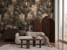 792242 The Wall 4 Brown, Cream & Black Mural by AS Creation