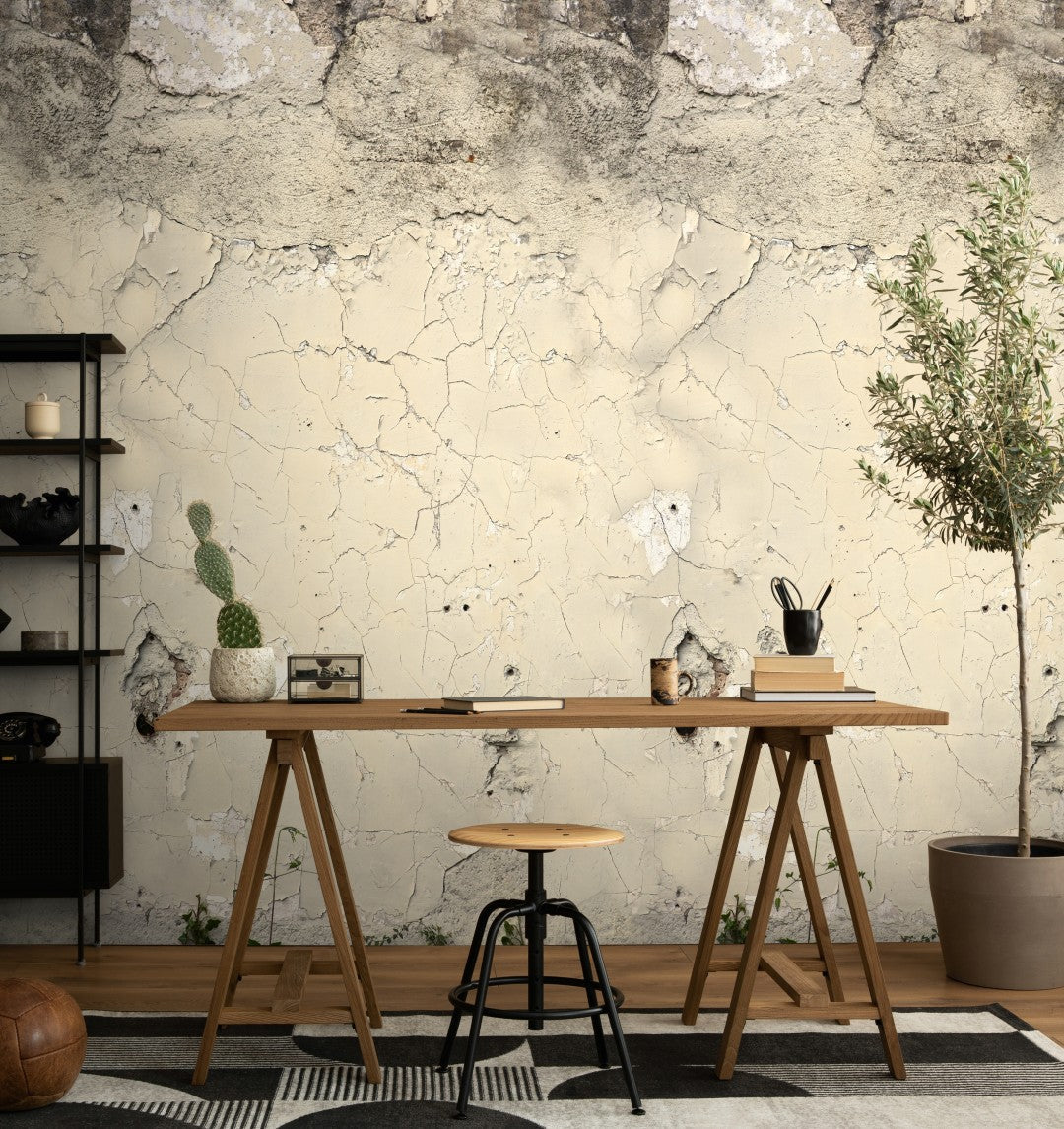 792266 The Wall 4 Multi-Colour & Grey Mural by AS Creation