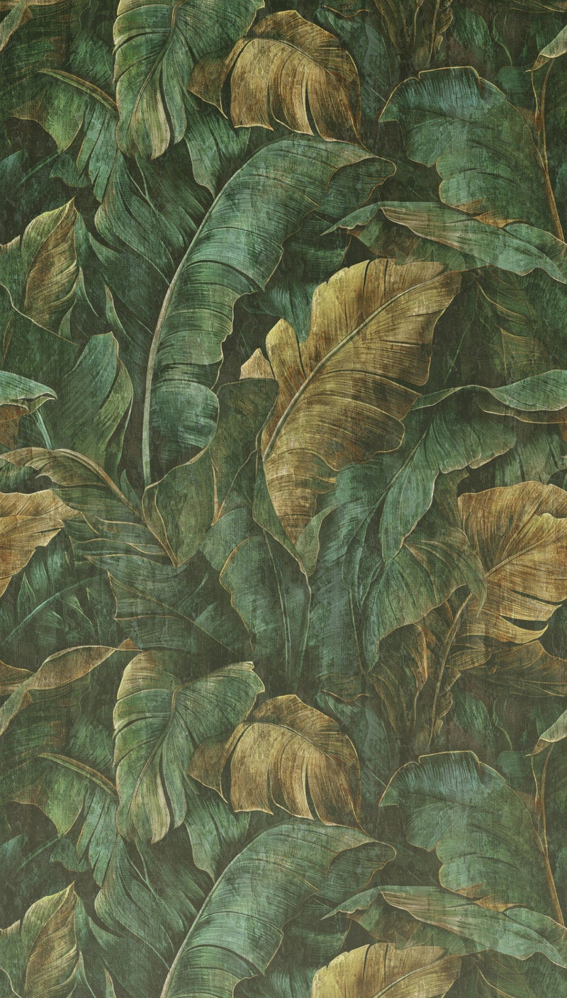 792298 The Wall 4 Beige, Brown & Green Mural by AS Creation