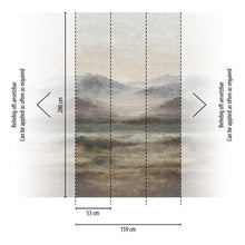 792364 The Wall 4 Brown, Cream & Grey Mural by AS Creation
