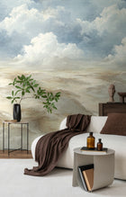 792493 The Wall 4 Beige, Brown & Cream Mural by AS Creation