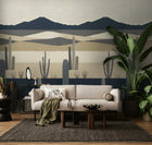 792495 The Wall 4 Brown, Cream & Black Mural by AS Creation