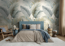 792513 The Wall 4 Cream, Grey & Metallic Mural by AS Creation
