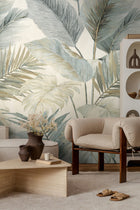 792513 The Wall 4 Cream, Grey & Metallic Mural by AS Creation