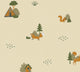 Woodland Beige Kids Studio Wallpaper by A S Creation