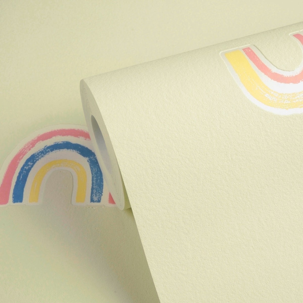Rainbow Sage Kids Studio Wallpaper by A S Creation - flat