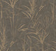 Grasses Chocolate Cosiness Wallpaper by A S Creation