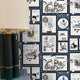 Mad House Blue Wallpaper by Belgravia