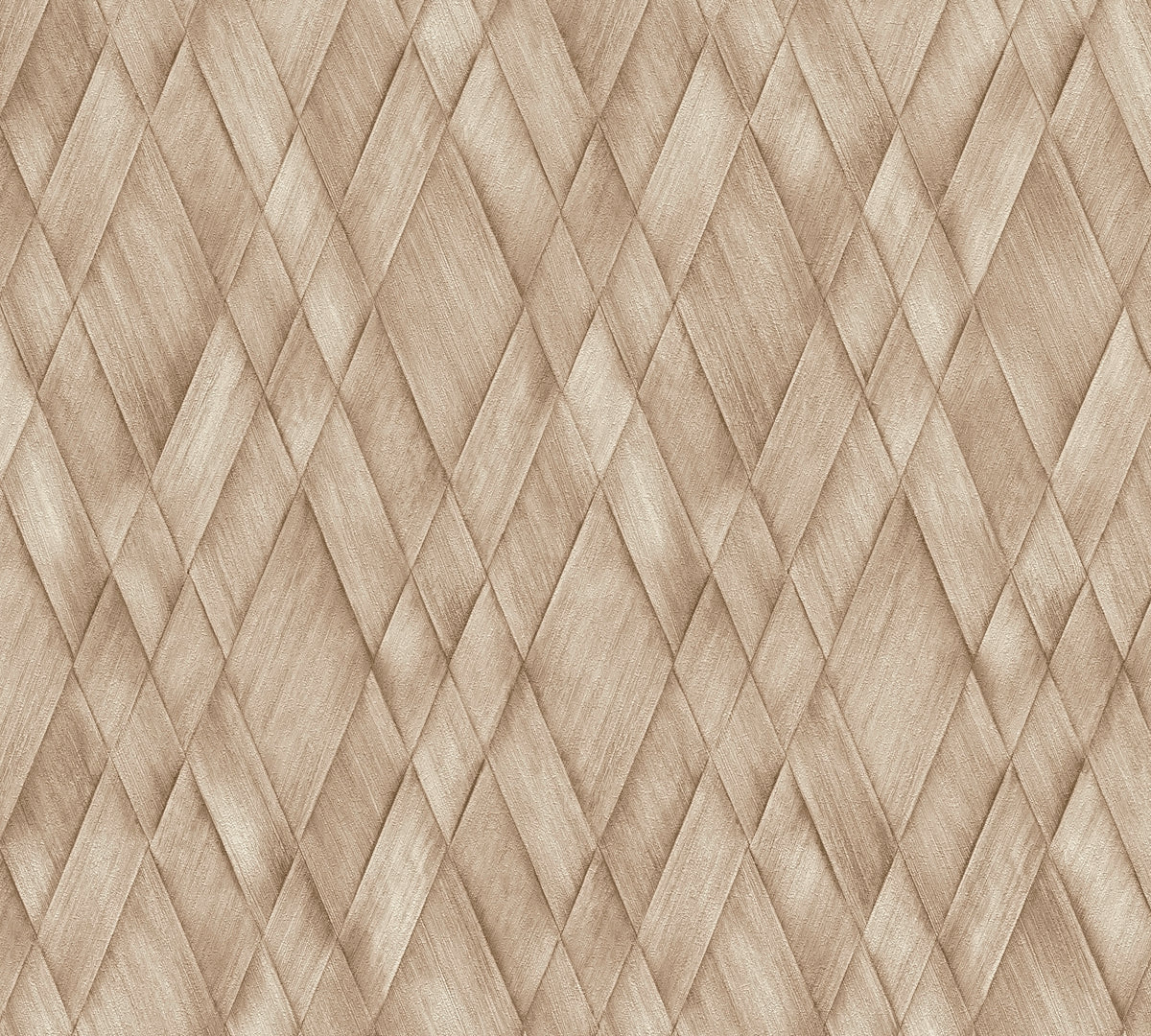 Woven Taupe Cosiness Wallpaper by A S Creation - flat