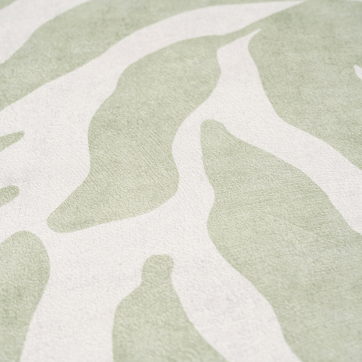 Leaf Green Cosiness Wallpaper by A S Creation - flat