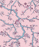 Paravent des Amandiers Pompadour Pink 40th Anniversary Wallpaper by Coordonné