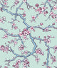 Paravent des Amandiers Absinthe Green 40th Anniversary Wallpaper by Coordonné