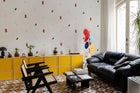 Shape Study Terracota 40th Anniversary Wallpaper by Coordonné