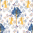 Medieval Tapestry Pure White 40th Anniversary Wallpaper by Coordonné