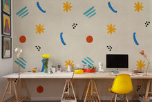 Cosmic Childhood Universo geométrico Mural by Coordonné