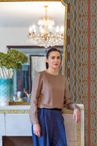 Isabella d'Este Stone 40th Anniversary Wallpaper by Coordonné