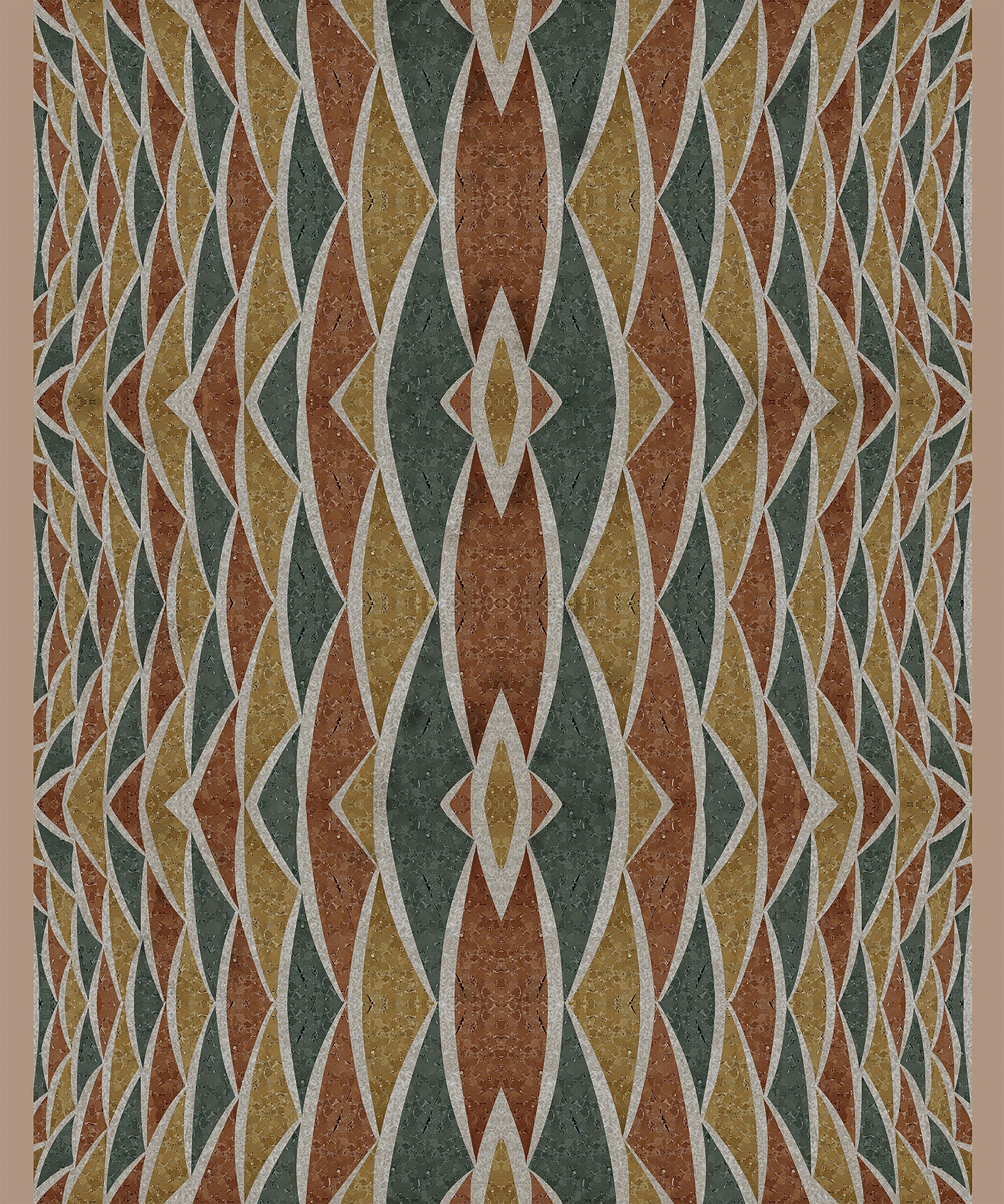 Isabella d'Este Cactus 40th Anniversary Wallpaper by Coordonné