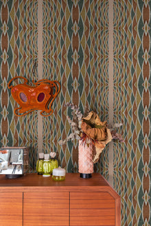 Isabella d'Este Cactus 40th Anniversary Wallpaper by Coordonné