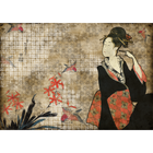 Geisha Graffiti Hikari Mural by Coordonné