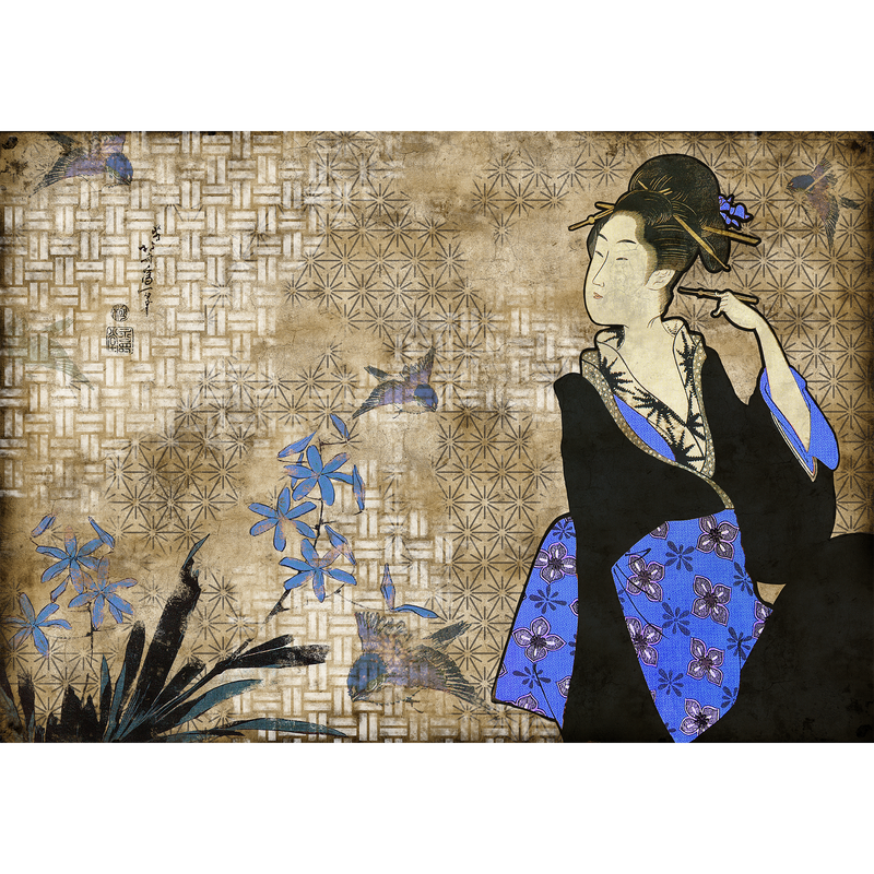 Geisha Graffiti Kage Mural by Coordonné