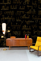 Beautiful Words Onyx Mural by Coordonné