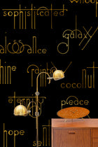 Beautiful Words Onyx Mural by Coordonné