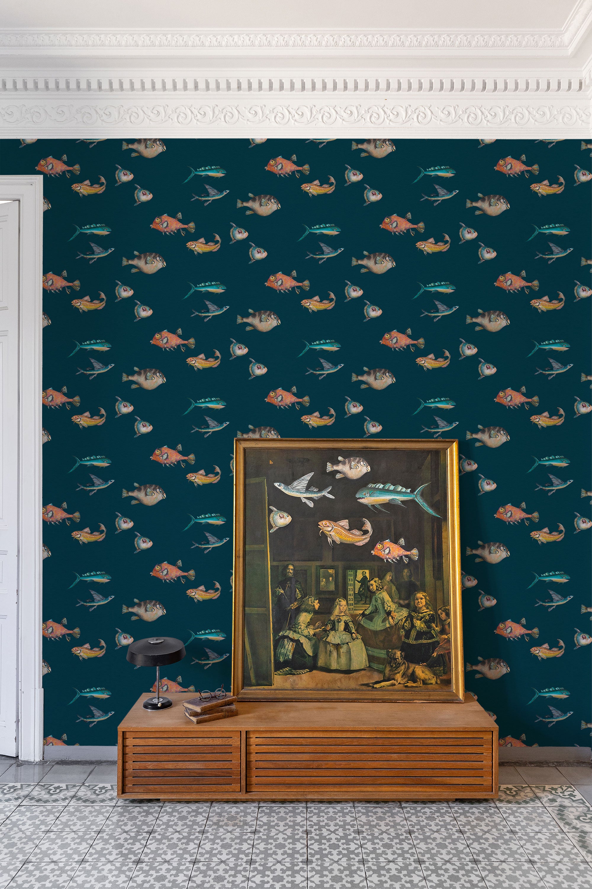 Peces Santamans Marina 40th Anniversary Wallpaper by Coordonné