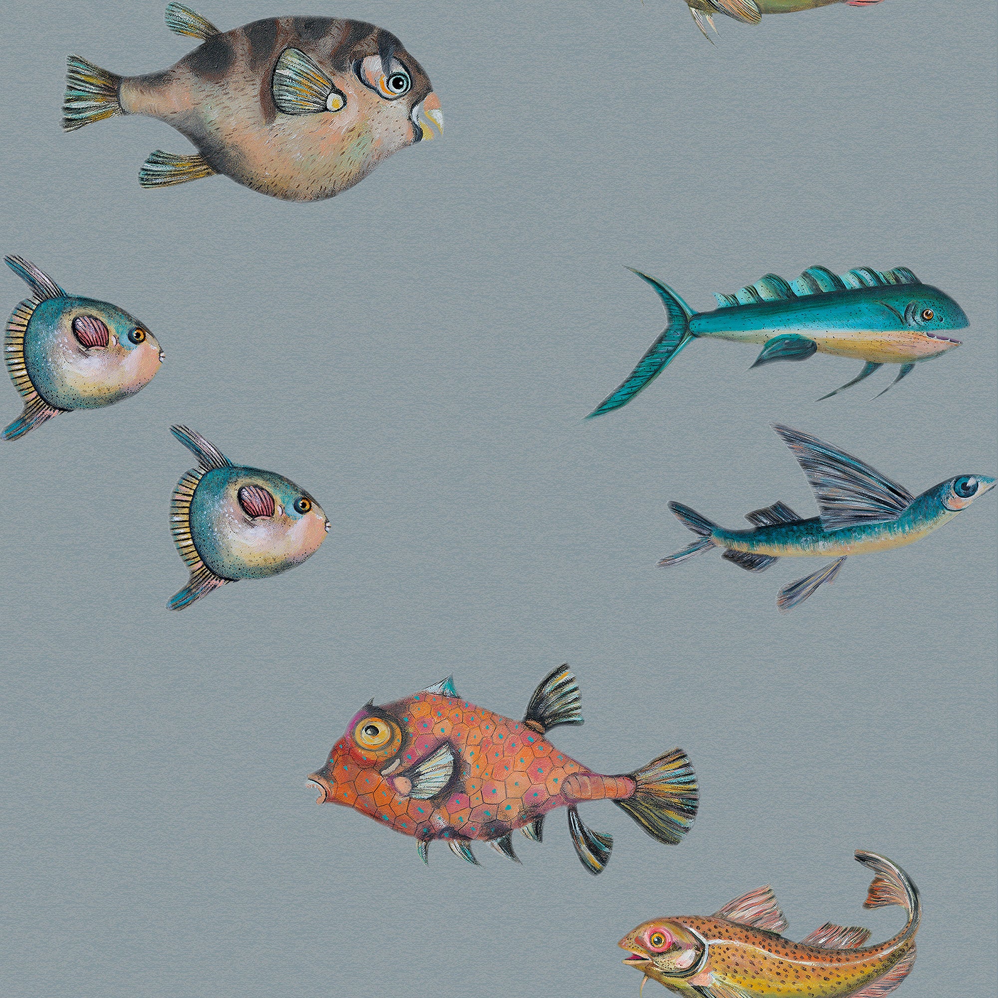 Peces Santamans Powder 40th Anniversary Wallpaper by Coordonné
