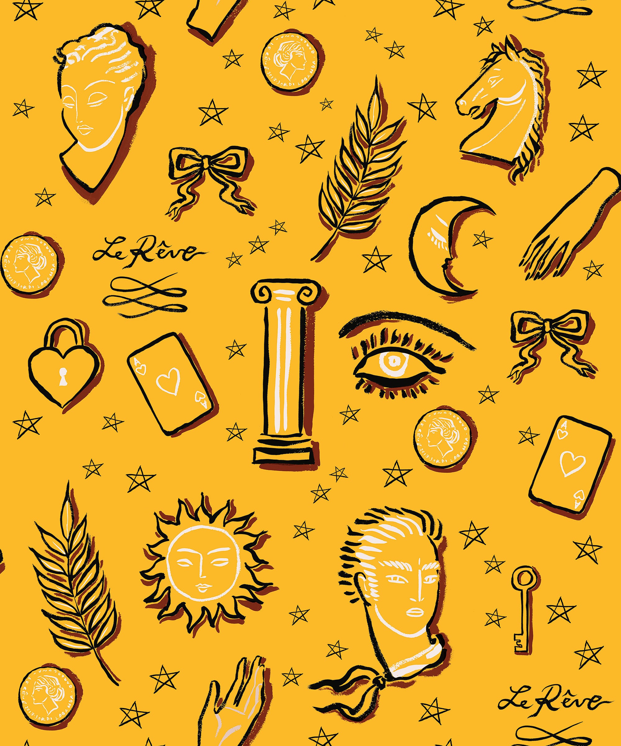 Le Rêve Soleil 40th Anniversary Wallpaper by Coordonné