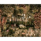 Botánico Tarde Mural by Coordonné