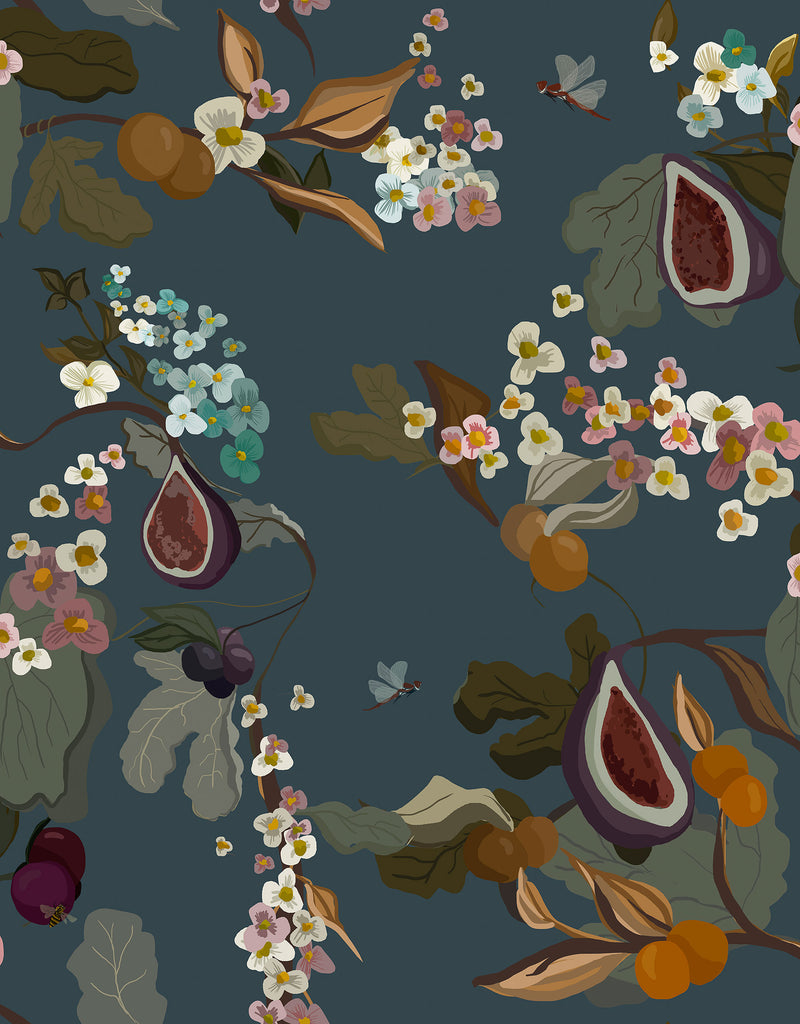 Fruits Saphire 40th Anniversary Wallpaper by Coordonné