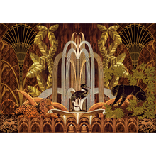 Rue Babylone Woodland Mural by Coordonné