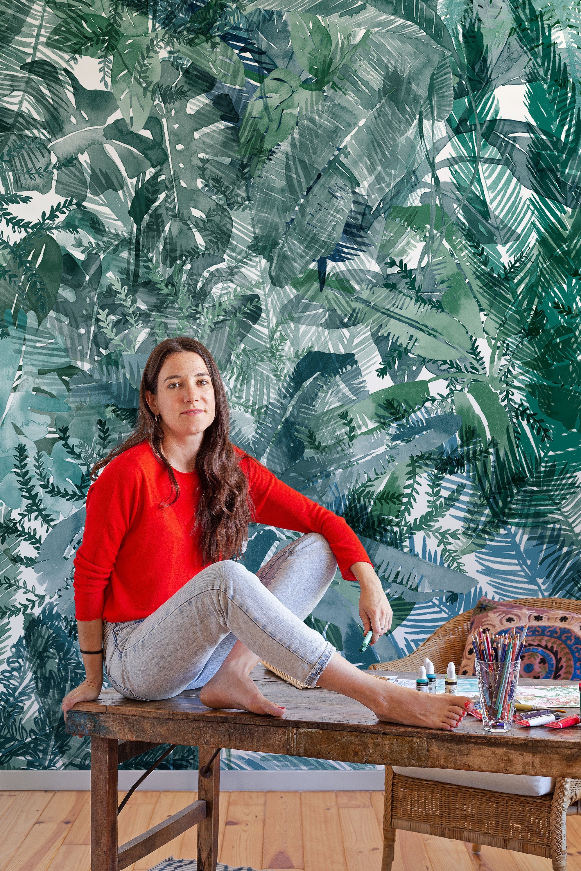 Jungle Dream Bahía Mural by Coordonné