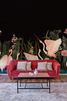 Believe In Flight Night Call Mural by Coordonné