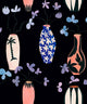 Vase of Paradise Charcoal 40th Anniversary Wallpaper by Coordonné