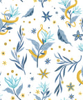 Serpientes y Flores Light 40th Anniversary Wallpaper by Coordonné