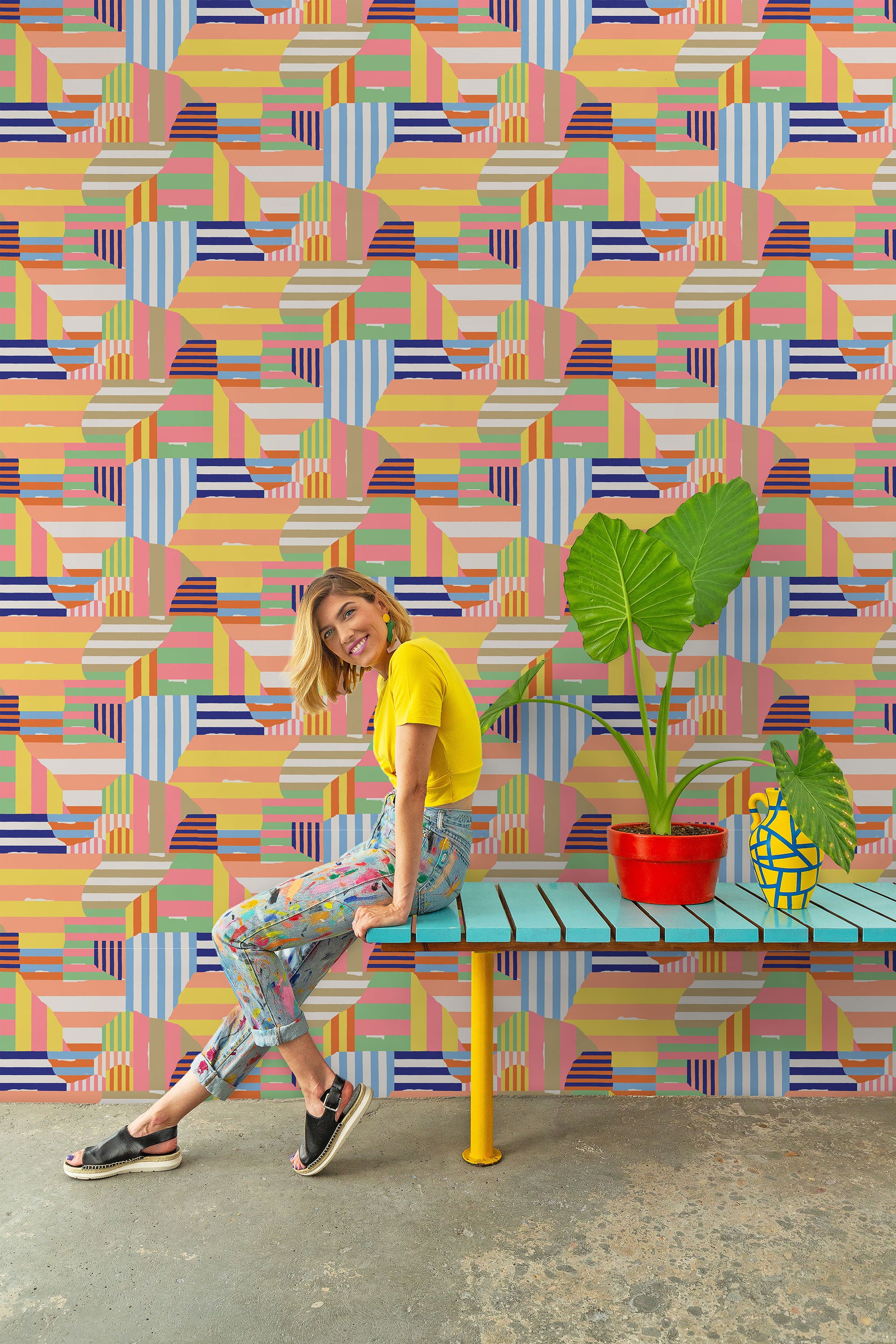 Landscape Day Landscape 40th Anniversary Wallpaper by Coordonné