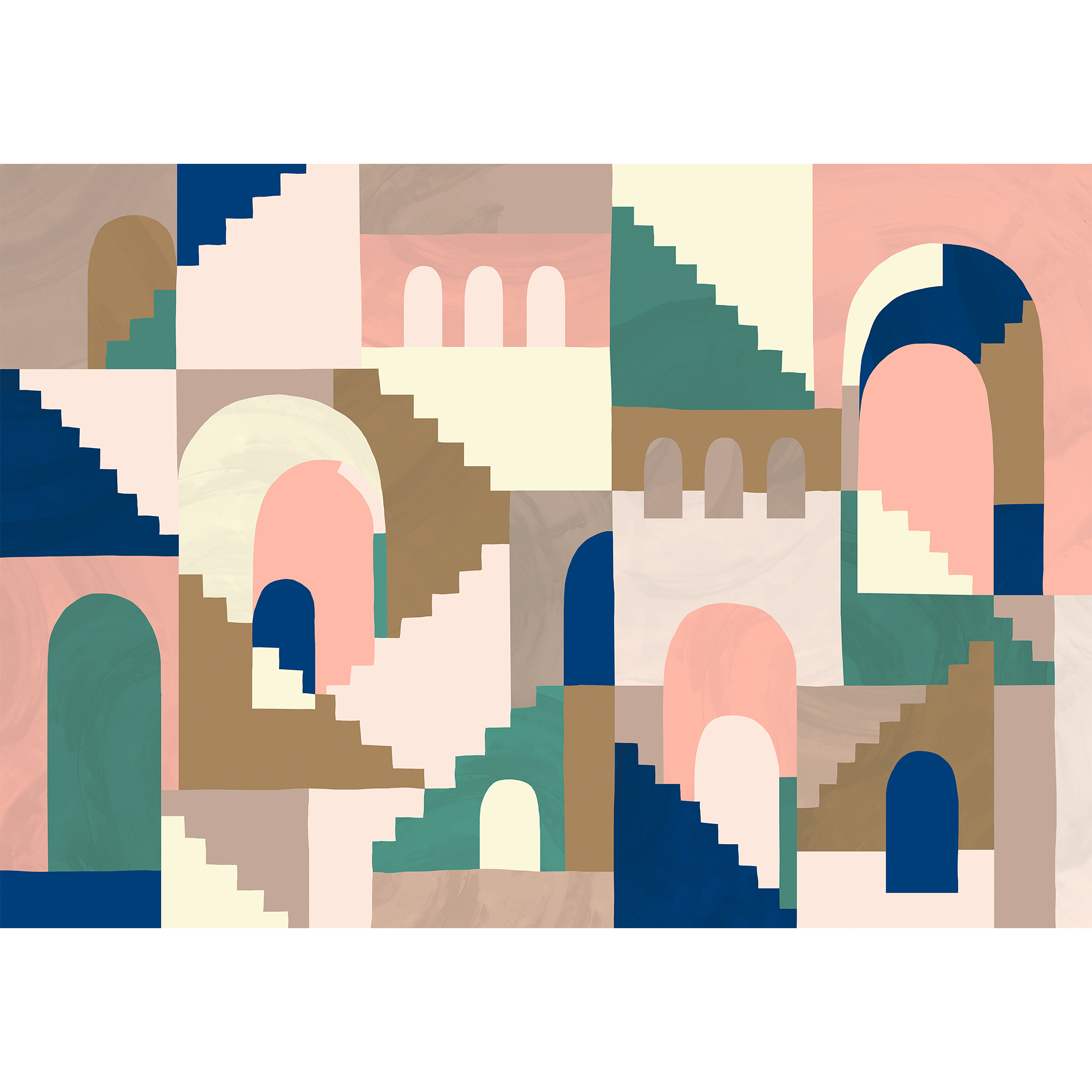 Architopie Nude Mural by Coordonné