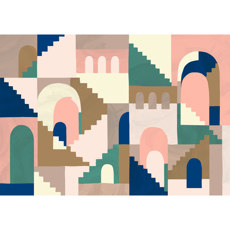 Architopie Nude Mural by Coordonné