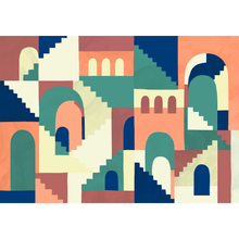 Architopie Vivid Mural by Coordonné
