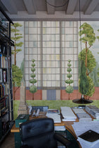Urban Garden Color Mural by Coordonné