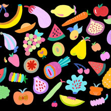 Sabor Mediterráneo Tropical night Mural by Coordonné
